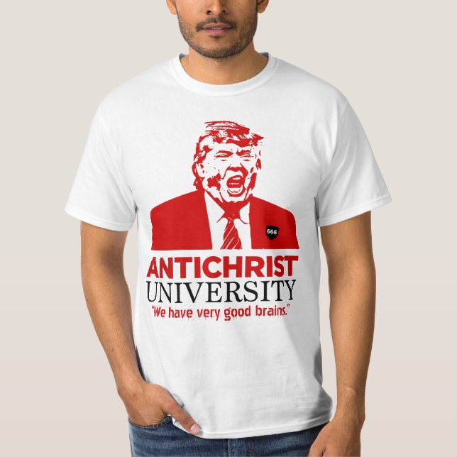 Manar T-tröja för trumf för T-shirt (Framsida)