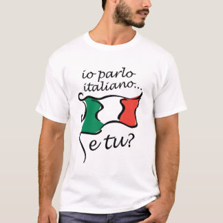 Manar T-tröja: Io-parlo Italiano T-shirt