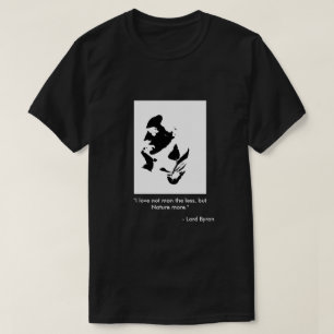 Manar T-tröja - Lord Byron, poesi T-shirt