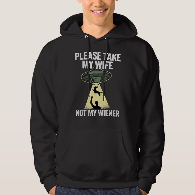 Manar, ta min fru inte min fru Manar Make Hoodie (Framsida)