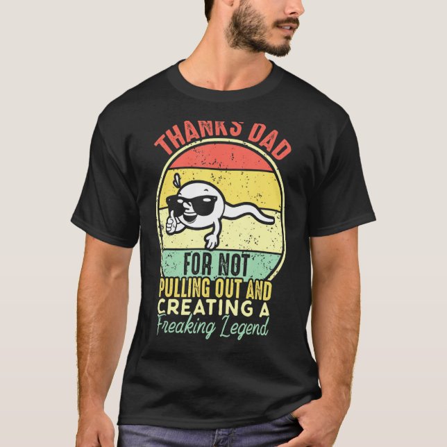 Manar tackar Pappa för att de inte kom ut och Skap T Shirt (Framsida)