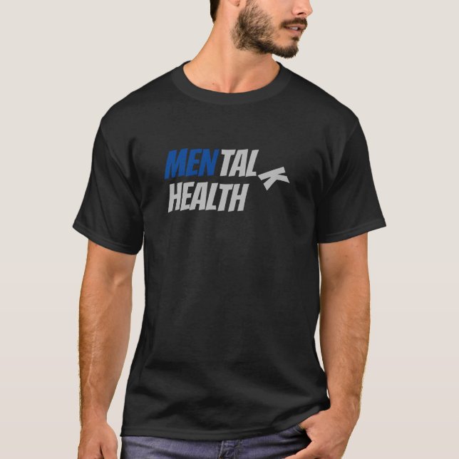 MANAR TALK MENTAL HEALTH T-Shirt (Framsida)