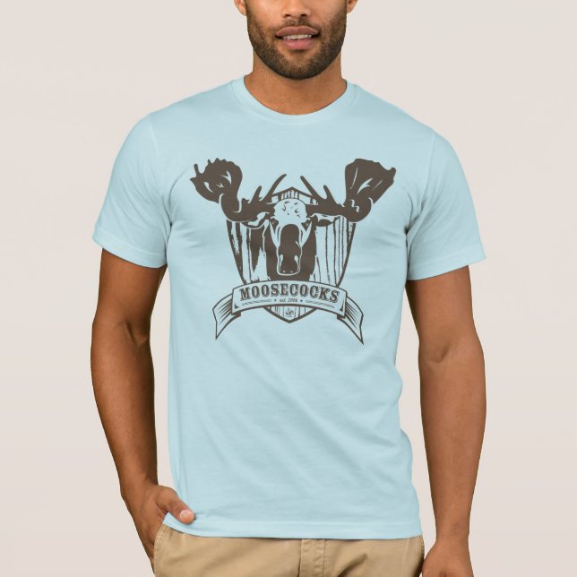 Manar tänder - blåttkortärmaden t-shirt (Framsida)