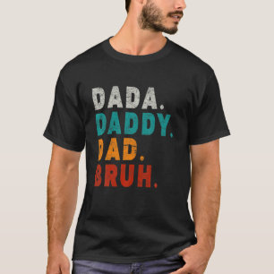 Manar tårada pappa Pappa Bruh Funny Pappa T Shirt