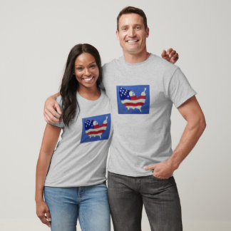 Manar tåramerica Apparel Bra Jersey V-nacke T-shir Tröja