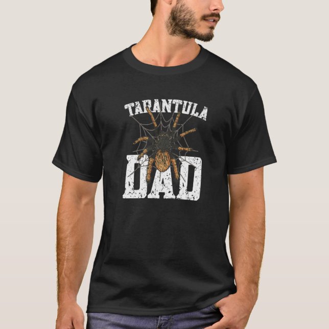 Manar Tarantula Pappa Spider Tarantula T Shirt (Framsida)