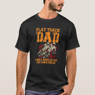 Manar-Tävla, fast spårmotorcykel för ett fast spår T Shirt