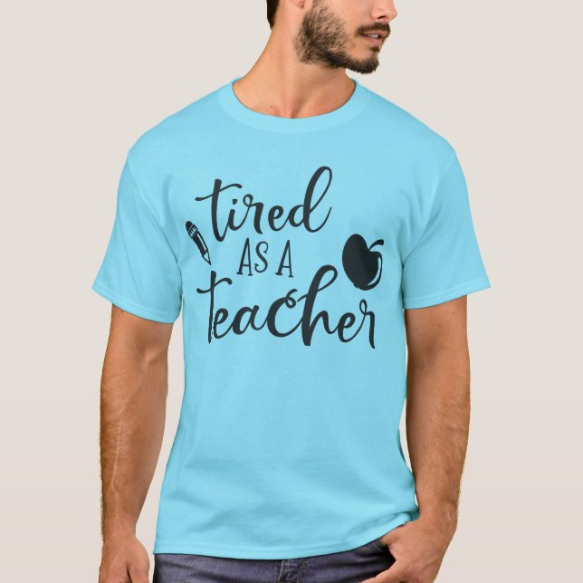 Manar Teacher Quote T-Shirt (Framsida)