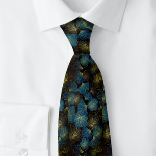 Manar Teareale och Black Lövs Botanical Tie Slips