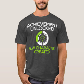 Manar-tecknet Skapat New Pappa Gravid Gamer T Shirt