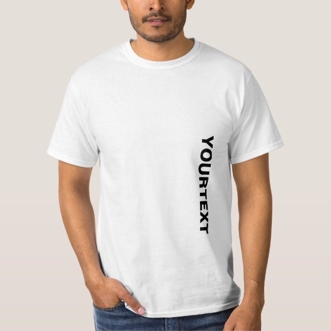 Manar Tee Shirts Elegant Lägg till din Ord Modern (Framsida)