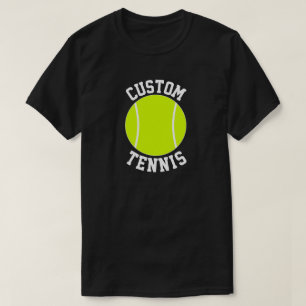 Manar Tennis Anpassningsbar Team Namn eller annan T Shirt
