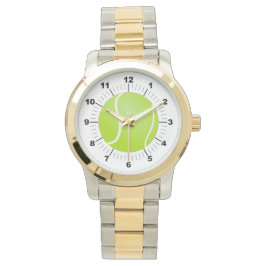 Manar Tennis Boll Oversized Two-Tone Watch Armbandsur