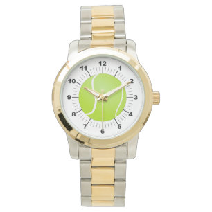 Manar Tennis Boll Oversized Two-Tone Watch Armbandsur