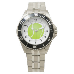 Manar Tennis Boll Stainless Steel Bracelet Watch Armbandsur