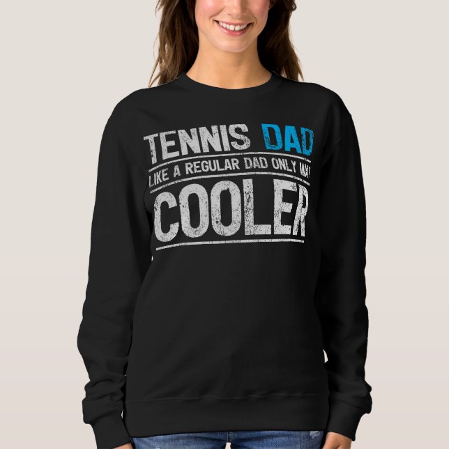 Manar Tennis Pappa som ett vanligt Pappa tennis Fa T Shirt (Framsida)