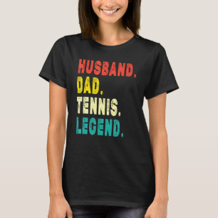 Manar Tennis Player Make Pappa Tennis Legend Vint T Shirt