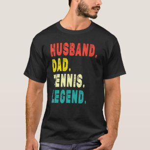 Manar Tennis Player Make Pappa Tennis Legend Vint T Shirt