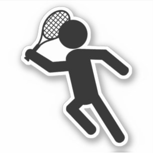 Manar Tennis Symbol Sports Klistermärken