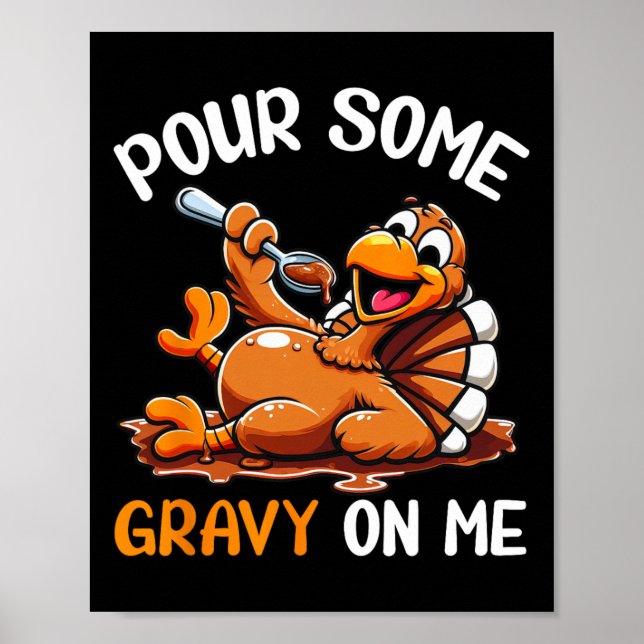 Manar Thanksgiving Shirt for Women Pour Poster (Framsidan)