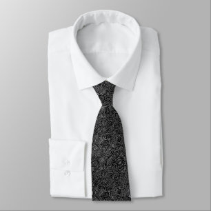 Manar Tie-Blommigt Skriv ut Slips