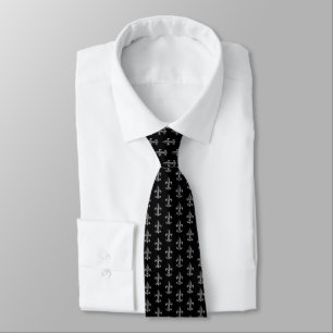 Manar Tie Fleur De Lis Slips
