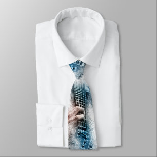 Manar Tie för vattenfärggitarr Slips