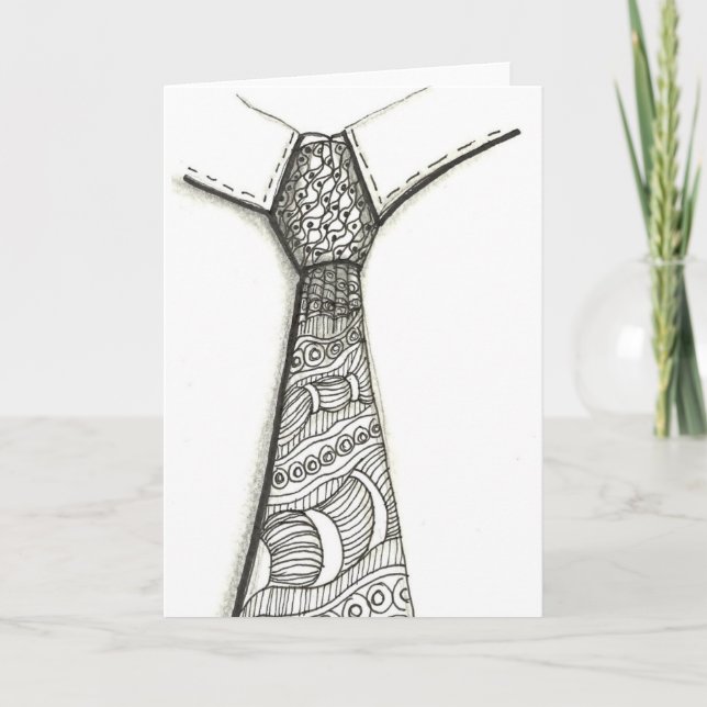Manar Tie Greeting Card Kort (Framsida)