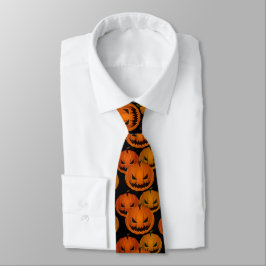 Manar Tie-Halloween Pumpkins Slips