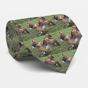 Manar Tie med Mandarinankadesign Slips