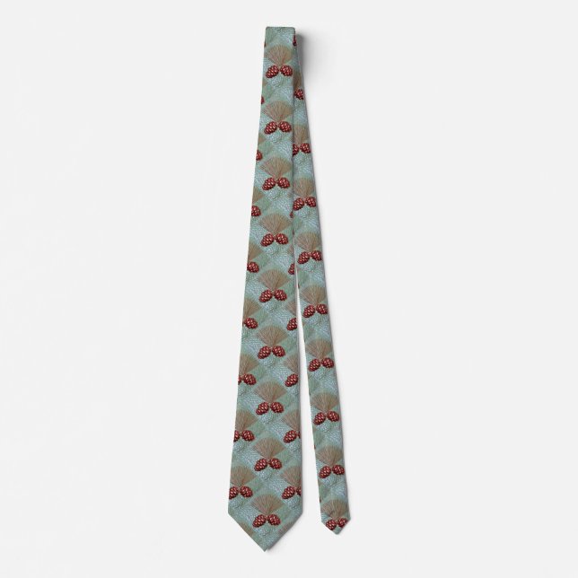 Manar Tie med pinekondesign Slips (Framsida)