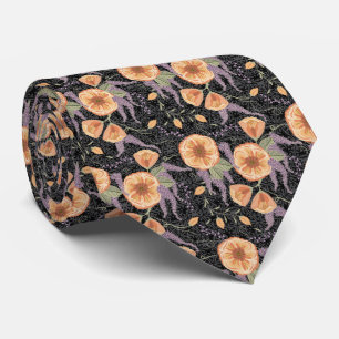 Manar Tie, varma persikor på Lilacs Slips
