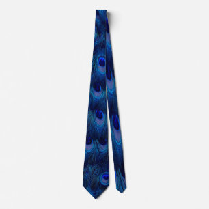 Manar Tiedesign "blåttpåfågel ", Slips