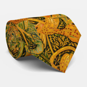 MANAR TIGER LILY BLOMMIGT DESIGN TIE SLIPS