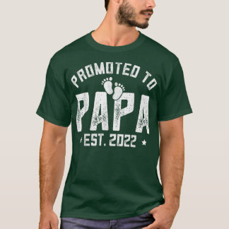 Manar till Pappa Est 2022 , Roligt Gravid Ann T Shirt