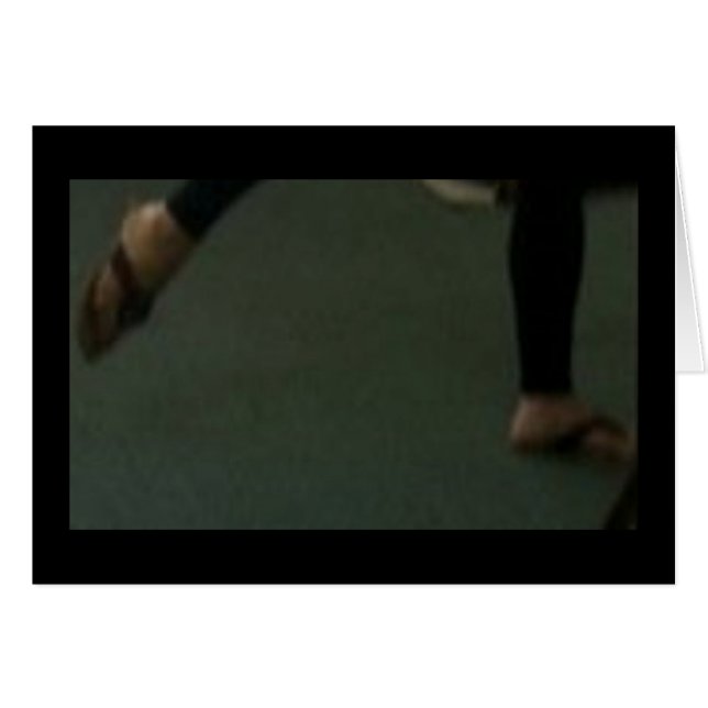 MANAR TILLHÖR KVINNORS FODER! HÄLSNINGSKORT (Framsidan Horizontal)