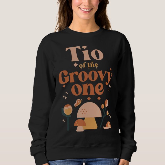 Manar Tio av Groovy One Boho 1:a födelsedagen Hipp T Shirt (Framsida)