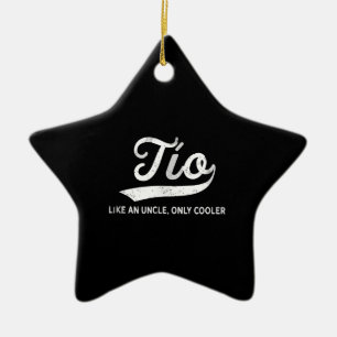 Manar Tio Gift som bara en morbror Julgransprydnad Keramik