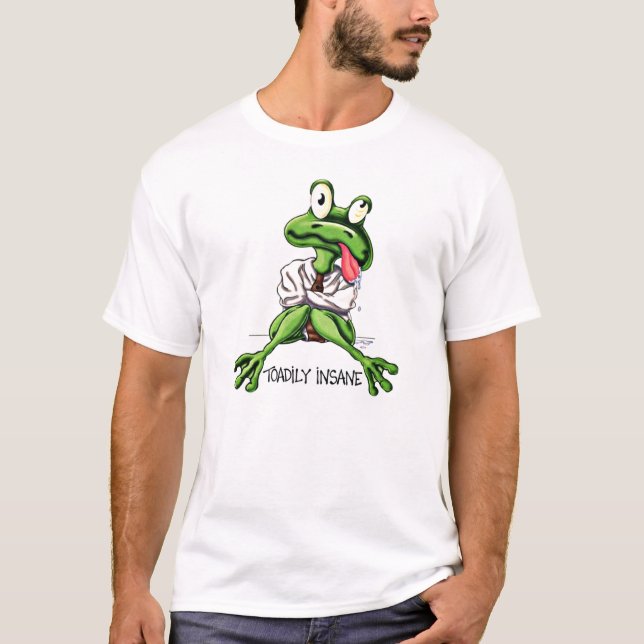 Manar Toadily sinnessjuk bekväm T-tröja Tee Shirt (Framsida)