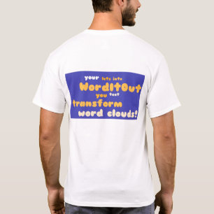 Manar toppar: tillbaka orientering t-shirt