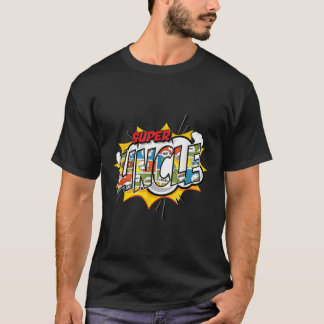 Manar Toppen farbror Tecknad Stil familjegåva till T Shirt