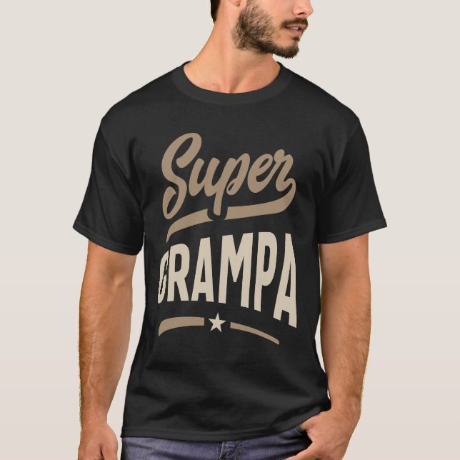 Manar Toppen Grampa - Far Grandpa Gift T Shirt (Framsida)