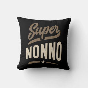 Manar Toppen Nonno Grandpa Gift Kudde