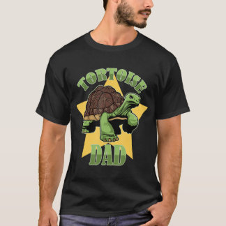 Manar Tortoise Pappa Animal Turtle Sulcata Pet Own T Shirt
