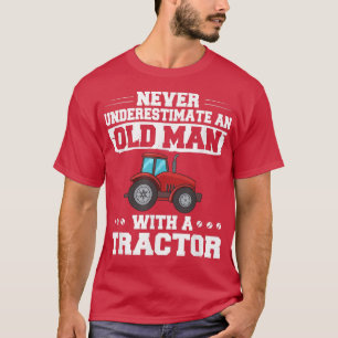 Manar Traactor Farmer Driver Kids Seat T-Shirt