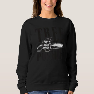 Manar Träd Pusher Chainszawa Logging Sawyer Lumber T Shirt