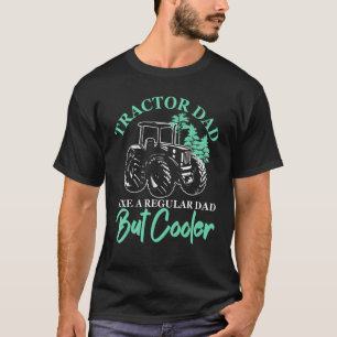 Manar-traktor Pappa som ett vanligt Pappa men som T Shirt