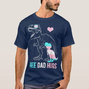 Manar Trans Free Pappa Hugs Dinosaur Re pappa Tran T Shirt