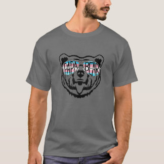 Manar Trans Pappa Bear Proud Pappa Ally Transgende T Shirt