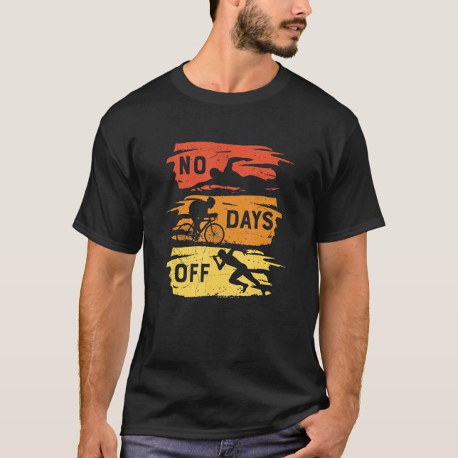 Manar Triathlon 10 T Shirt (Framsida)